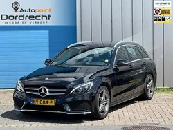 Zwart Gebruikt 2017 Mercedes C180 AMG Stationwagen | € 20.945 (Goede deal)