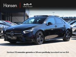 Zwart Gebruikt 2022 Mercedes A180 AMG line Sedan | € 29.945 (Eerlijke prijs)