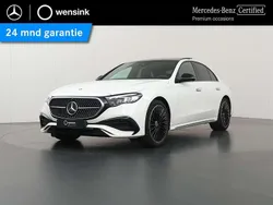 Wit Gebruikt 2024 Mercedes E300 AMG line Sedan | € 64.850 (Eerlijke prijs)