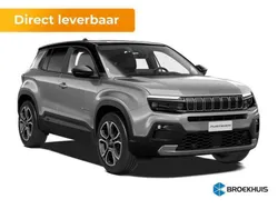 Grijs Nieuw 2025 Jeep Avenger EV Summit SUV | € 46.870