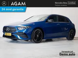 Blauw Nieuw 2025 Mercedes A180 AMG line Hatchback | € 42.950 (Eerlijke prijs)