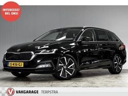 Zwart (metallic) Gebruikt 2021 Skoda Octavia First Edition Stationwagen | € 17.995 (Super prijs)