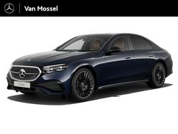 Blauw Nieuw 2025 Mercedes E400 AMG line Sedan | € 107.656