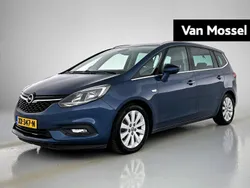 Blauw, metallic lak Gebruikt 2017 Opel Zafira Innovation MPV | € 18.940 (Eerlijke prijs)