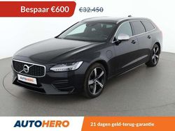 Zwart Gebruikt 2019 Volvo V90 R-Design Stationwagen | € 32.049 (Eerlijke prijs)
