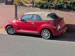 Rood (metallic) Gebruikt 2005 Chrysler PT Cruiser Limited Cabriolet | € 2.250