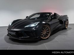 Zwart Nieuw 2025 Corvette Stingray Cabriolet | € 227.995