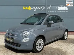 Grijs Gebruikt 2020 Fiat 500C Lounge Cabriolet | € 15.940 (Eerlijke prijs)