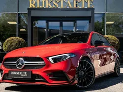 Rood, metallic lak Gebruikt 2019 Mercedes A35 AMG AMG Hatchback | € 39.900 (Eerlijke prijs)