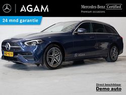 Blauw Gebruikt 2025 Mercedes C300 AMG line Stationwagen | € 52.950 (Goede deal)