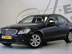 Zwart, metallic lak Gebruikt 2008 Mercedes C180 Sedan | € 5.950 (Eerlijke prijs)