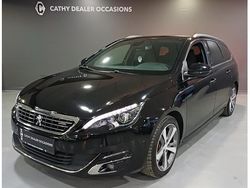 Zwart (metallic) Gebruikt 2015 Peugeot 308 SW GT-line Stationwagen | € 10.750 (Eerlijke prijs)