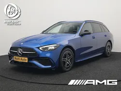 Blauw Gebruikt 2022 Mercedes C300 AMG line Stationwagen | € 38.440 (Goede deal)