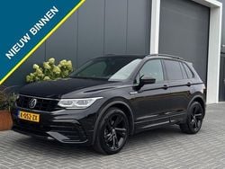 Zwart Gebruikt 2021 VW Tiguan R-line SUV | € 29.995 (Eerlijke prijs)