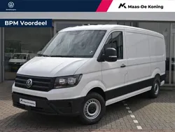 Wit Nieuw 2024 VW Crafter Trendline Van | € 36.290 (Super prijs)