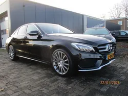 Zwart Gebruikt 2014 Mercedes C200 Prestige Sedan | € 19.950 (Eerlijke prijs)