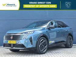 Blauw Gebruikt 2024 Peugeot e-3008 GTi SUV | € 41.435 (Super prijs)