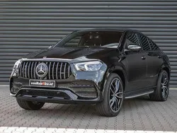 Zwart Gebruikt 2021 Mercedes GLE350e AMG line Coupé | € 69.900 (Eerlijke prijs)