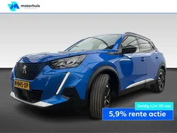 Blauw Gebruikt 2021 Peugeot e-2008 Allure SUV | € 18.440