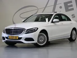 Wit Gebruikt 2014 Mercedes C180 Ambition Sedan | € 16.750 (Iets duurder)