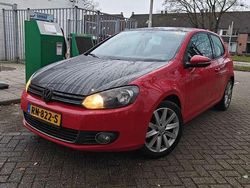 Rood Gebruikt 2009 VW Golf VI Highline Stationwagen | € 1.999 (Super prijs)