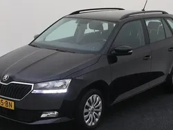Zwart Gebruikt 2020 Skoda Fabia Ambition Stationwagen | € 14.350 (Eerlijke prijs)