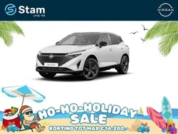 Two tone pearl white / dak carbon black (wit Nieuw 2025 Nissan Qashqai Tekna+ SUV | € 44.328 (Eerlijke prijs)