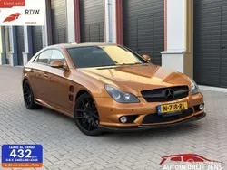 Oranje, metallic lak Gebruikt 2008 Mercedes CLS63 AMG Prestige Sedan | € 26.945