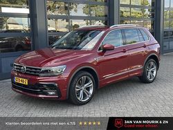 Rood, metallic lak Gebruikt 2018 VW Tiguan Highline SUV | € 28.700 (Eerlijke prijs)