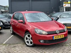 Rood Gebruikt 2009 VW Golf VI Trendline Hatchback | € 5.250 (Goede deal)