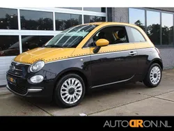 Zwart, metallic lak Gebruikt 2016 Fiat 500 Lounge Hatchback | € 6.995 (Goede deal)