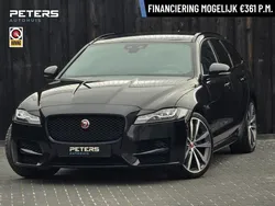 Zwart Gebruikt 2017 Jaguar XF Sportbrake R-Sport Stationwagen | € 18.990