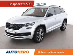 Grijs Gebruikt 2021 Skoda Kodiaq SportLine SUV | € 31.549 (Goede deal)