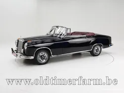 Zwart Gebruikt 1959 Mercedes 220 Cabriolet | € 189.950