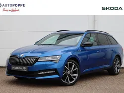 Blauw Gebruikt 2022 Skoda Superb Business Line Stationwagen | € 30.450 (Iets duurder)