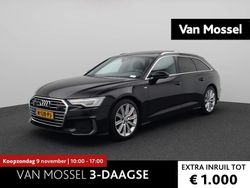 Zwart Gebruikt 2021 Audi A6 Sport Stationwagen | € 43.400 (Eerlijke prijs)