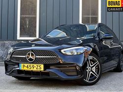 Zwart Gebruikt 2022 Mercedes C300e AMG line Stationwagen | € 38.950 (Eerlijke prijs)