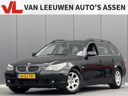 Zwart (metallic) Gebruikt 2007 BMW 525 Executive Stationwagen | € 2.950 (Duur)