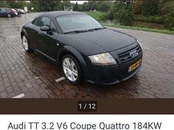 Zwart Gebruikt 2004 Audi TT Coupé | € 9.250 (Iets duurder)