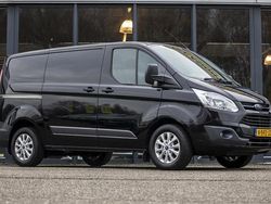 Zwart (metallic) Gebruikt 2017 Ford Transit Custom Trend Van | € 9.950 (Eerlijke prijs)