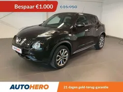Zwart, metallic lak Gebruikt 2018 Nissan Juke Tekna SUV | € 14.749 (Eerlijke prijs)