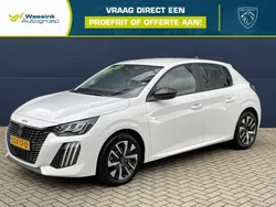 Wit Nieuw 2024 Peugeot 208 Active Hatchback | € 20.940 (Goede deal)