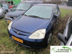 Blauw Gebruikt 2002 Honda Civic LS Hatchback | € 1.750 (Eerlijke prijs)