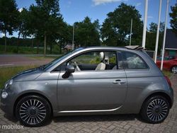 Grijs Gebruikt 2017 Fiat 500C Lounge Cabriolet | € 9.499 (Eerlijke prijs)