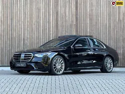 Zwart Gebruikt 2022 Mercedes S580 AMG line Sedan | € 93.900 (Super prijs)
