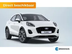 Wit Nieuw 2025 Ford Puma Titanium SUV | € 31.460 (Goede deal)