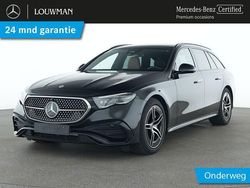 Zwart, metallic lak Gebruikt 2024 Mercedes E300 AMG line Stationwagen | € 59.945 (Duur)