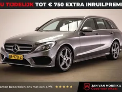 Grijs Gebruikt 2017 Mercedes C180 Sport Edition Stationwagen | € 19.945 (Eerlijke prijs)