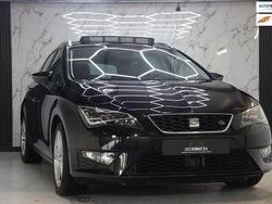 Zwart Gebruikt 2014 Seat Leon ST FR Stationwagen | € 14.750 (Eerlijke prijs)