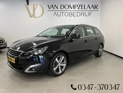 Zwart Gebruikt 2016 Peugeot 308 GT-line Stationwagen | € 9.855 (Eerlijke prijs)